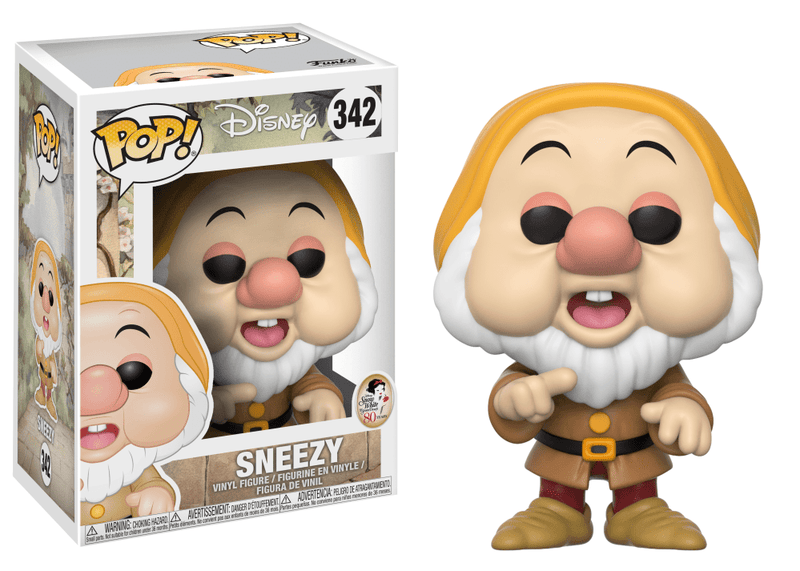 Sneezy 342 - Snow White and the Seven Dwarfs - Funko Pop