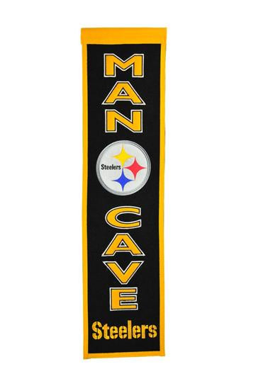 Pittsburgh Steelers Classic Logo - 3X5 Deluxe Flag – Magic Pop Shop