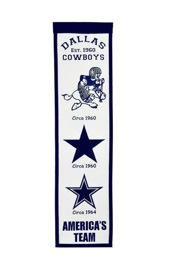 Dallas Cowboys Dynasty Champions Wool Banners - 24x36 – Sports Fanz