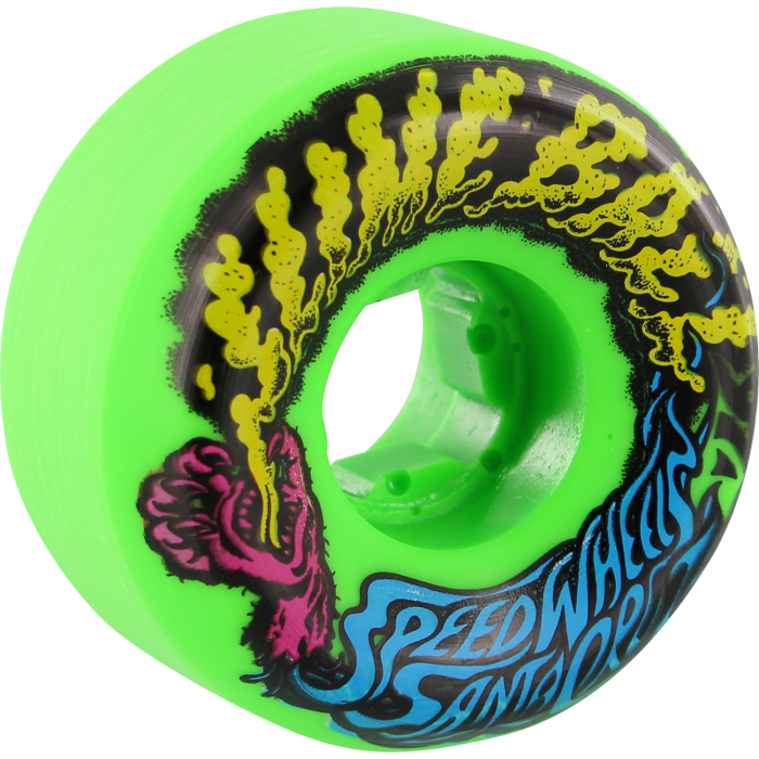 Santa Cruz Slime Balls - Vomit Mini - Neon Green - (54mm/97A)