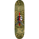 Powell Peralta Skull & Sword Skateboard Deck Olive - 8.25 x 31.95