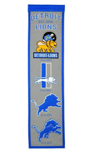 Detroit Lions Heritage Banner