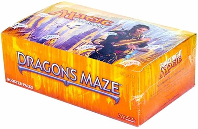 mtg dragon's maze booster box MTG