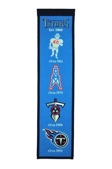 Tennessee Titans Heritage Banner – Sports Images & More LLC