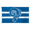 Los Angeles Rams Classic Logo Retro 3X5 Deluxe Flag