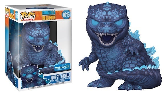 レアFUNKO POP! ゴジラvsコング　ネオンシティ　コング　特大サイズ限定 Funko POP! Jumbo: Godzilla vs. Kong - Godzilla (City Lights
