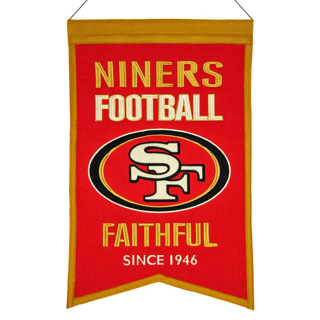 San Francisco 49ers Gold Background - 3X5 Deluxe Flag – Magic Pop Shop