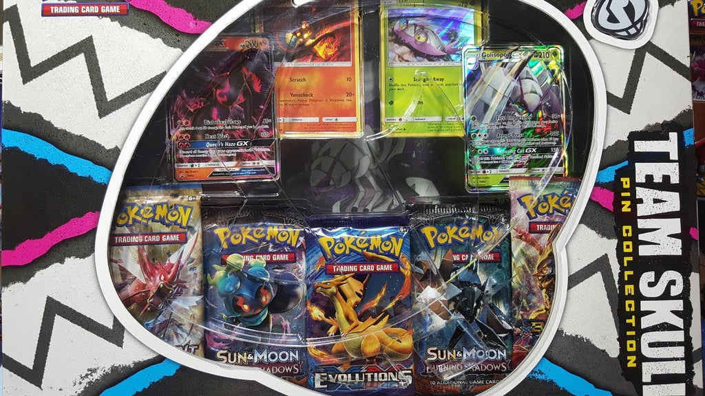 pokemon cards team skull Team Skull Pin Collection Box – Magic Pop Shop