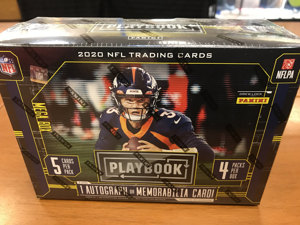 2021 Panini NFL Playbook Football Trading Card Mega Box