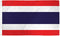 Thailand Flag - 3x5 Poly