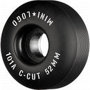 MINI LOGO C-CUT WHEELS 52mm/101A - BLACK