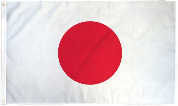 Japanese Flag - 3x5 Poly