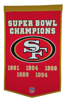 San Francisco 49ers Dynasty Banner