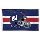New York Giants Helmet 3X5 Deluxe Flag