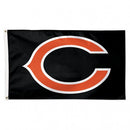 Chicago Bears Black Background - 3X5 Deluxe Flag