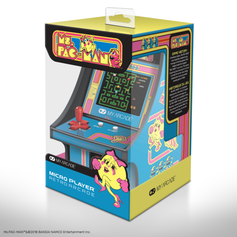 Ms. PAC-MAN - Mico Player -Retro Arcade