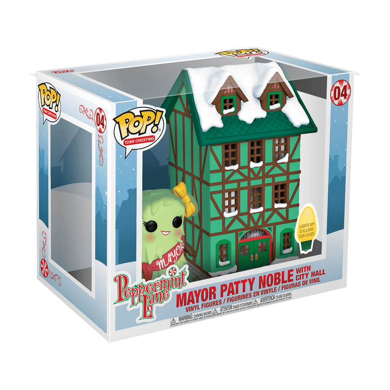 Mayor Patty Noble with City Hall - 04 - Peppermint Lane - Funko Pop