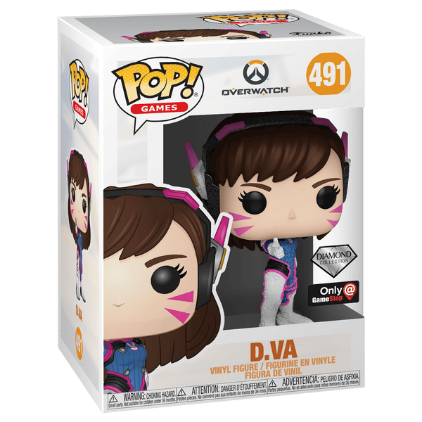 D. VA  (Diamond) 491 - Overwatch 491 - Funko Pop