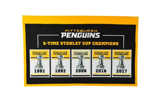 Pittsburgh Penguins Rafter Raiser Banner