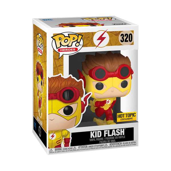 Kid Flash 320 - Pop Heroes - Funko Pop