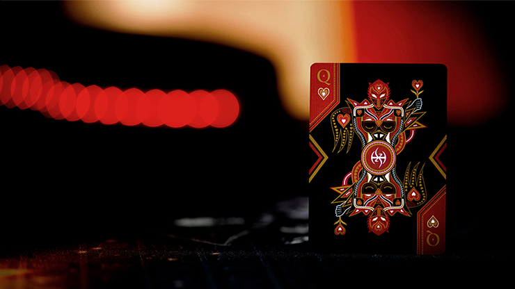 Dark Lords Black Playing Cards