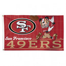 San Francisco 49ers Disney Micky Mouse - 3X5 Deluxe Flag