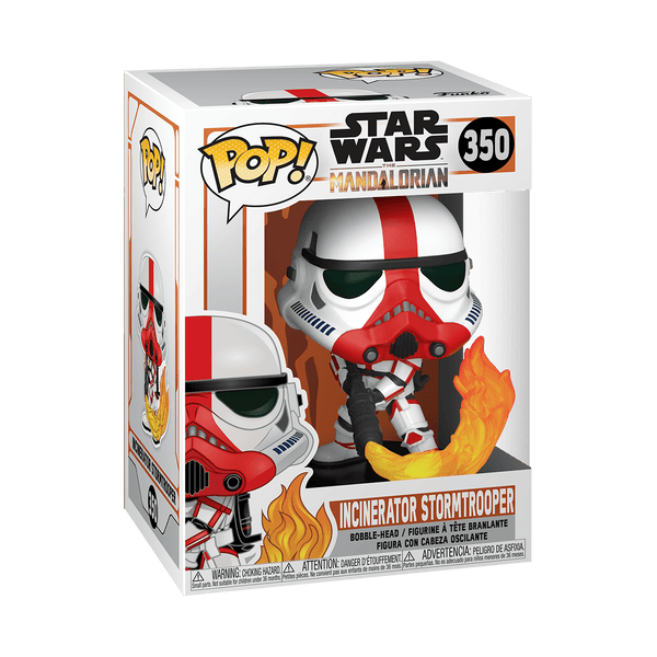 Incinerator StormTrooper 350 - Star Wars (The Mandalorian) - Funko Pop