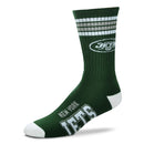 New York Jets 4 Stripe Socks