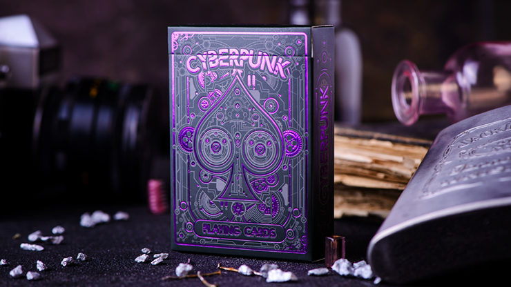 Cyberpunk Playing Cards (Purple)