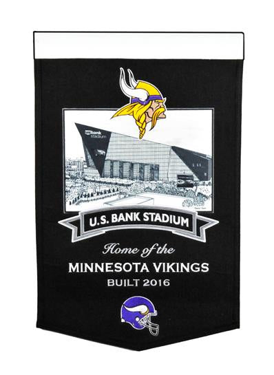 Minnesota Vikings US Bank Stadium Banner