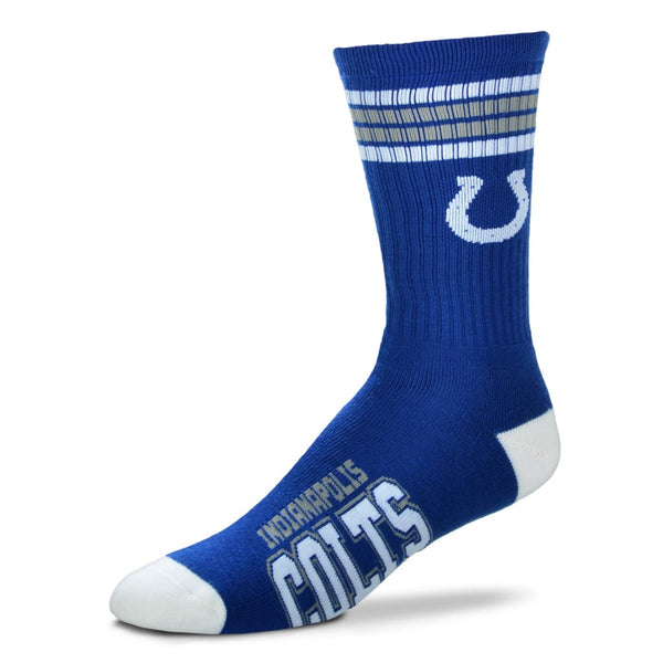 Indianapolis Colts 4 Stripe Socks