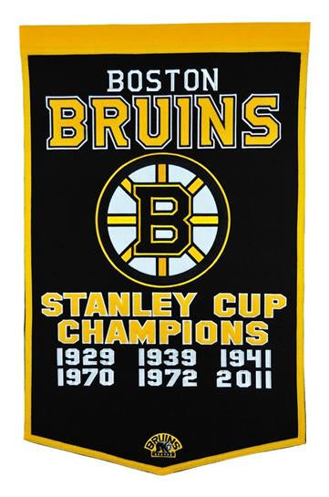 Boston Bruins Dynasty Banners