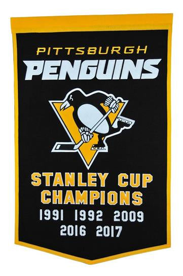 Pittsburgh Penguins Dynasty Banner