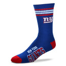 New York Giants 4 Stripe Socks