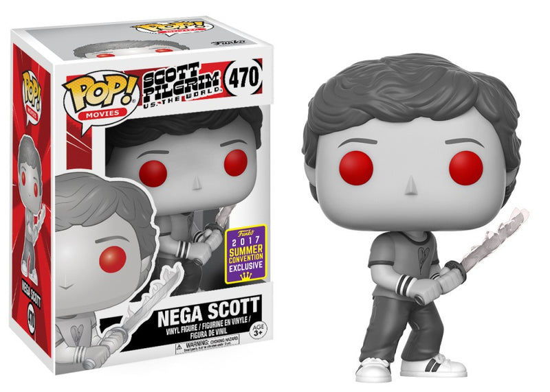 Nega Scott 470 - Scott Pilgrim vs. The World - Funko Pop