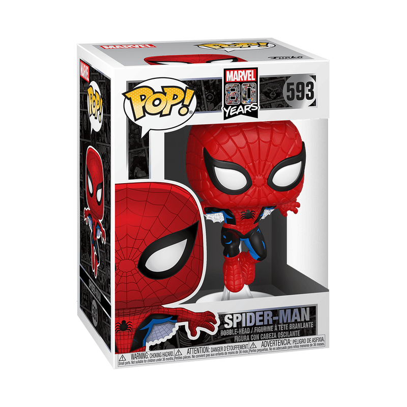 Spider-Man 593 - Marvel 80 Years - Funko Pop