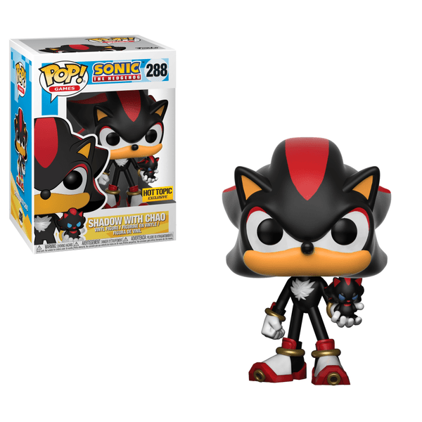 Shadow With Chao 288 - Sonic the Hedgehog - Funko Pop