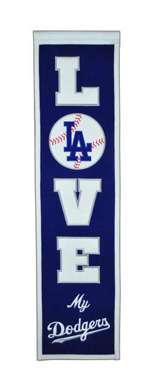 Los Angeles Dodgers Love Banner