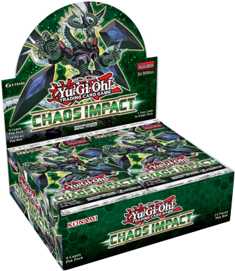 Yu-Gi-Oh Chaos Impact Booster Pack (9 Cards/pack) - Card Game