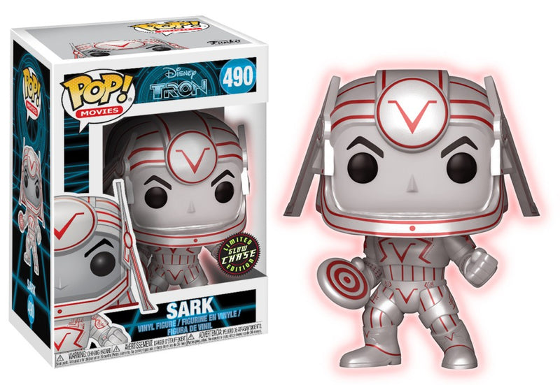 Sark (Metallic Chase) 490 - Tron - Funko Pop