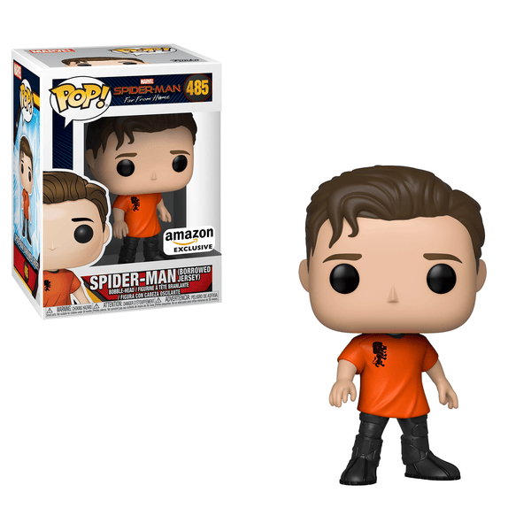 Spider-Man (Borrowed Jersey) 485 - SpiderMan (Far From Home) - Funko Pop