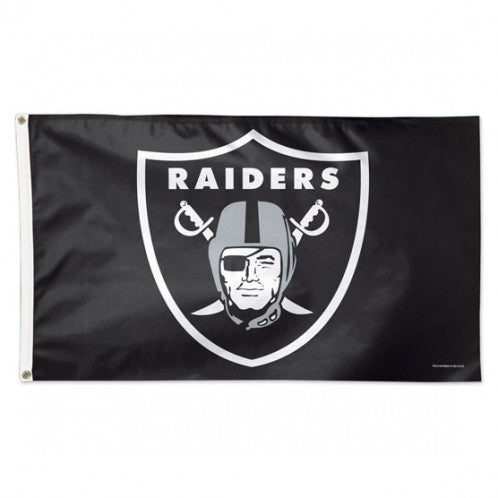 Oakland Raiders - 3X5 Deluxe Flag