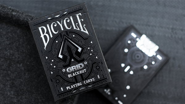 Bicycle Grid Blackout Playing Cards - Limited Edition