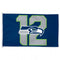 Seattle Seahawks 12th Man - 3X5 Deluxe Flag