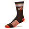 Cleveland Browns 4 Stripe Socks