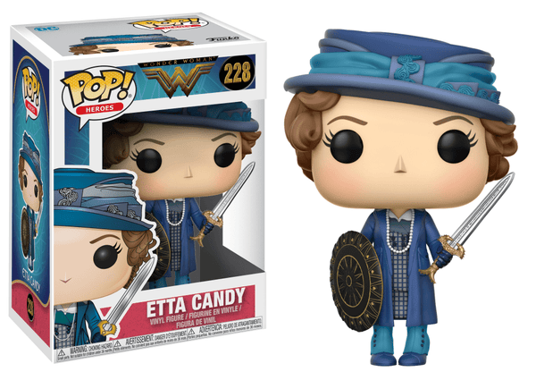 Etta Candy (w Sword & Shield)  228 - Wonder Woman - Funko Pop