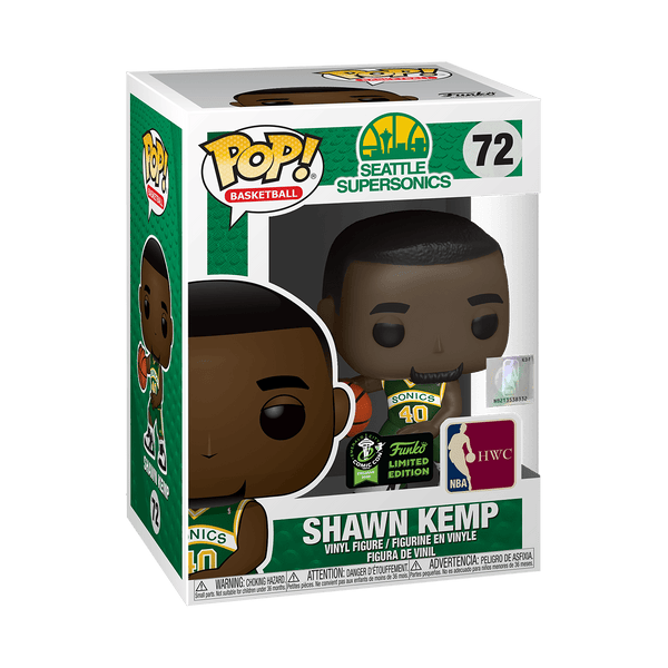 Shawn Kemp 72 - Seattle SuperSonics - Funko Pop