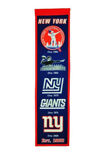 New York Giants Heritage Banner