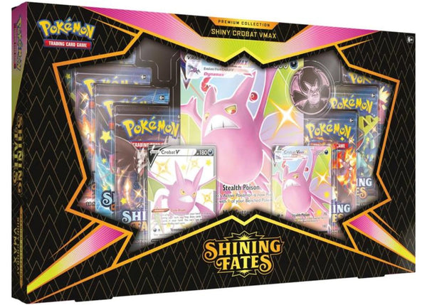 Pokemon Shining Fates Premium Collection Shiny Crobat VMax