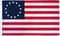 Betsy Ross Flag - 3x5 Poly